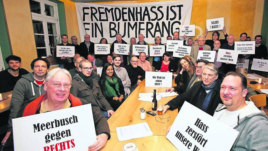 Am vergangenen Freitag traten 78 Meerbuscher dem Bündnis „Meerbusch gegen Rechts“ bei.
