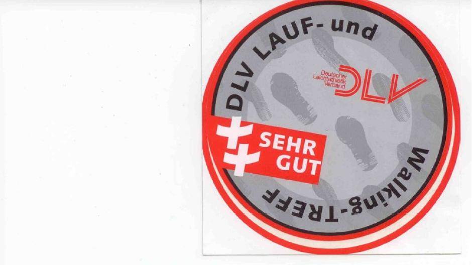  Der Lauftreff hat das DLV-Zertifikat „sehr gut“. 