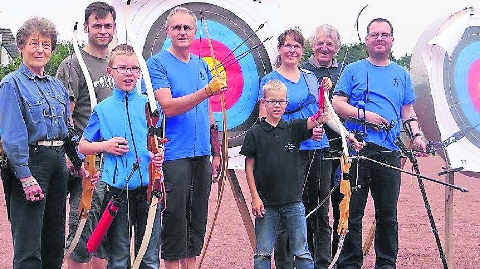 Die Bogenschützen sind bereit für den Sommer.