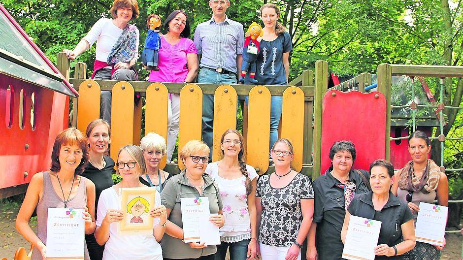 Fünf Kitas zertifiziert