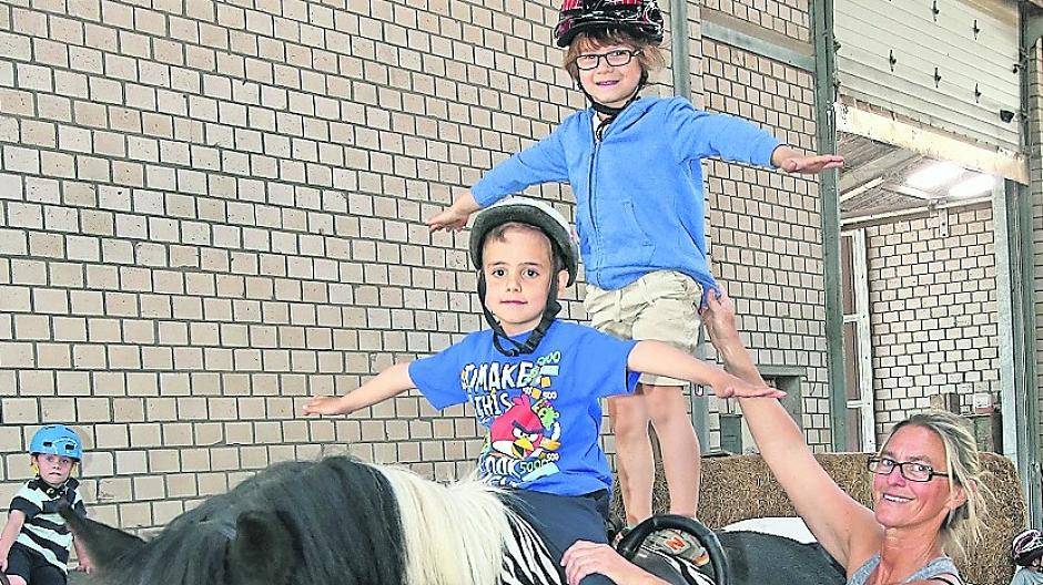 „Tabaluga“-Kids auf dem Reiterhof