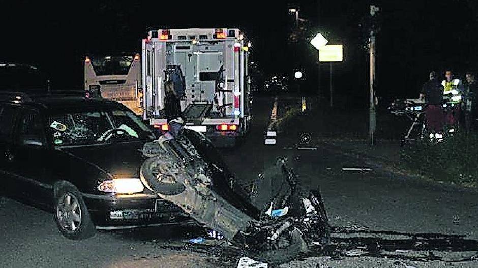 54-jähriger Rollerfahrer in Strümp schwer verletzt