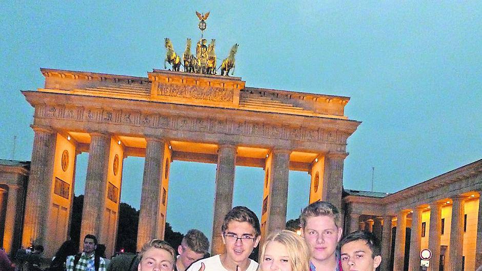 Die Osterather Realschüler hatten in Berlin eine wunderbare Zeit.