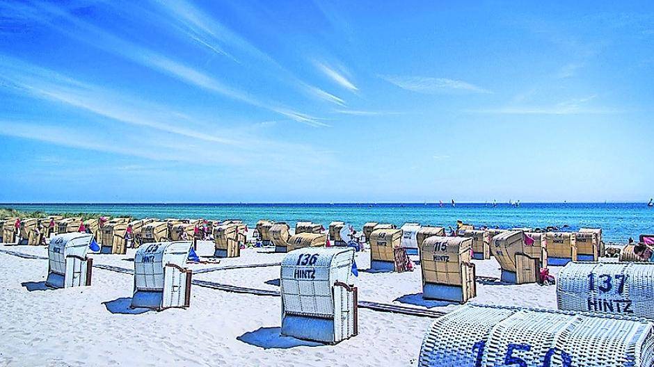  Feine Sandstrände warten auf Wasserratten, Strandläufer und Sonnenanbeter. 