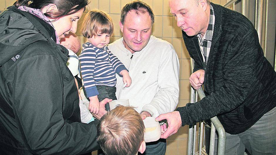 Bei der Führung durch das Lanker Wasserwerk gab es viel zu sehen — und zu bestaunen.