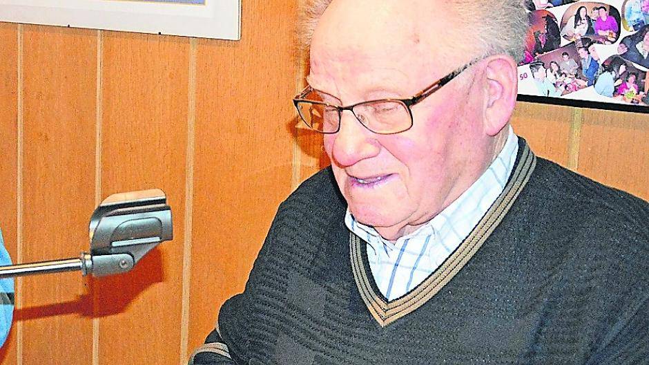 Der Mundartpapst wird 80 Jalhre alt: Johannes Toups.