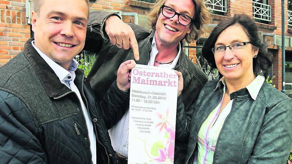 Patrick Einhirn von Eingedeckt, Christian Petrich von Music Art und Veronika Hoppe-Naundorf vom WIR freuen sich auf die Besucher.