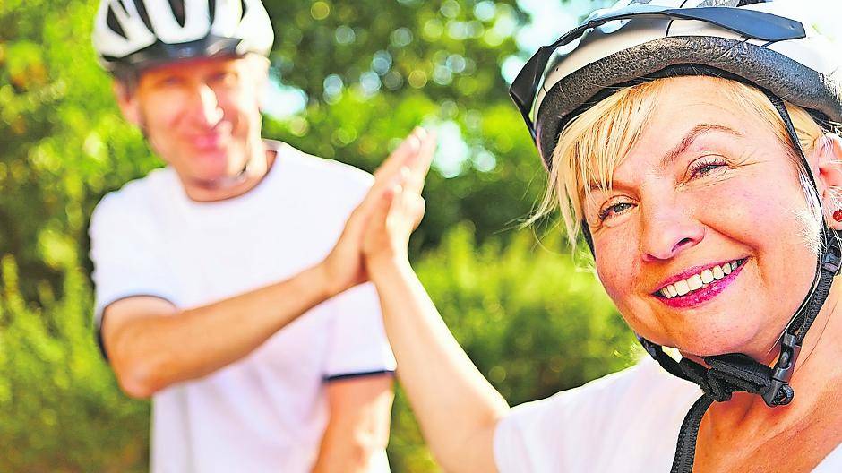 In der kommenden Woche heißt es in Meerbusch wieder: „Senioren sicher im Sattel“. Foto: fotolia/Robert Kneschke