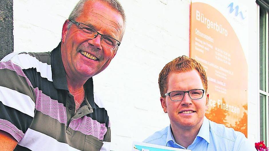 Ralf Ossenbühl, Cockerspaniel Leila und Björn Kerkmann (von links).