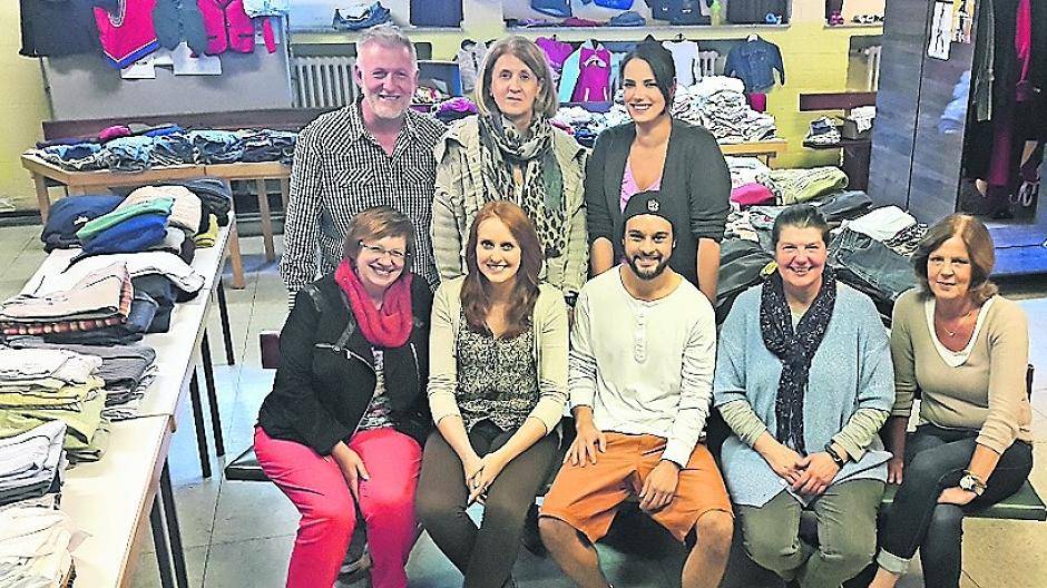 Helfer mit Herz: Das Team der Kleiderkammer von Heilig Geist.
