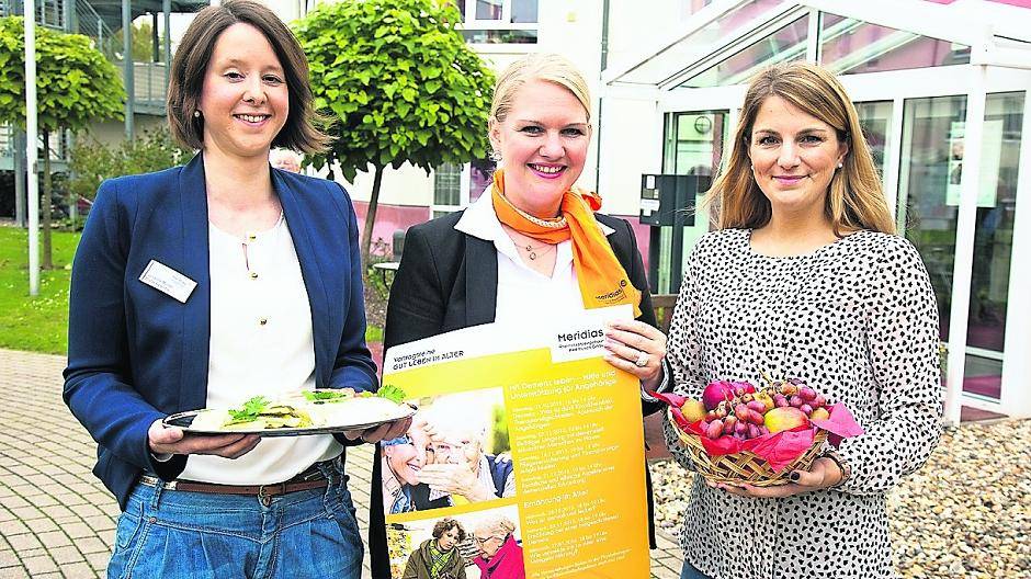  Diätassistentin Johanne Müller, Case Managerin Ramona Menexidis und Dipl.-Sozialpädagogin Kirsten Ludwig. 