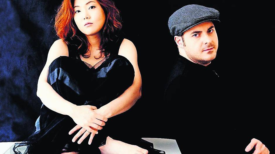  Chie Tsuyuki und Michael Rosenboom spielen am Silvesterabend im Meerbuscher Wasserturm und wollen das Publikum begeistern. 