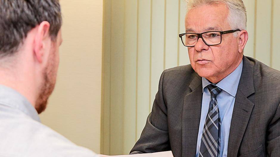 Im Gespräch: Dietmar Scheimann, Geschäftsführer der Report Anzeigenblatt GmbH.