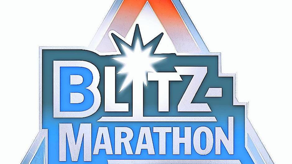  Das offizielle Logo des Blitz-Marathons. 