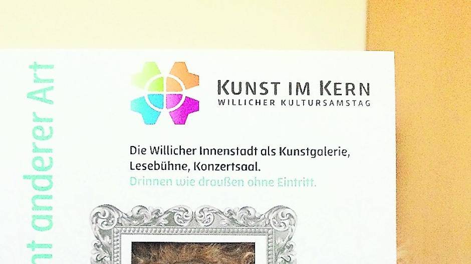 Tolles Beispiel-Foto: Grafikerin Conny Türk hat mit Hilfe der „Kunst-im-Kern-Postkarte“ eine Hundenase perfekt in Szene gesetzt.