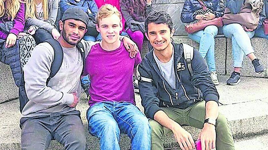 Mit Freunden erkundete Lucas Zohlen Adelaide.