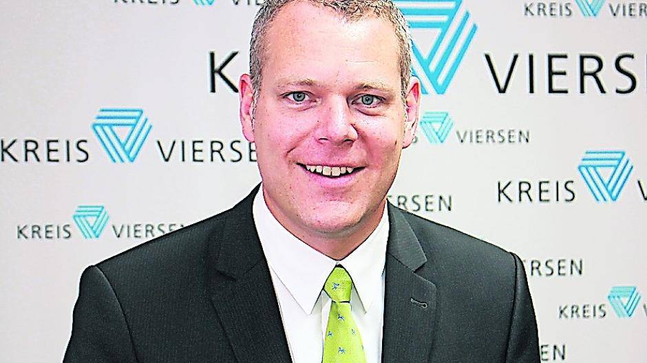  Der Kreisdirektor Dr. Andreas Coenen möchte 2015 die Nachfolge von Landrat Peter Ottmann antreten. 