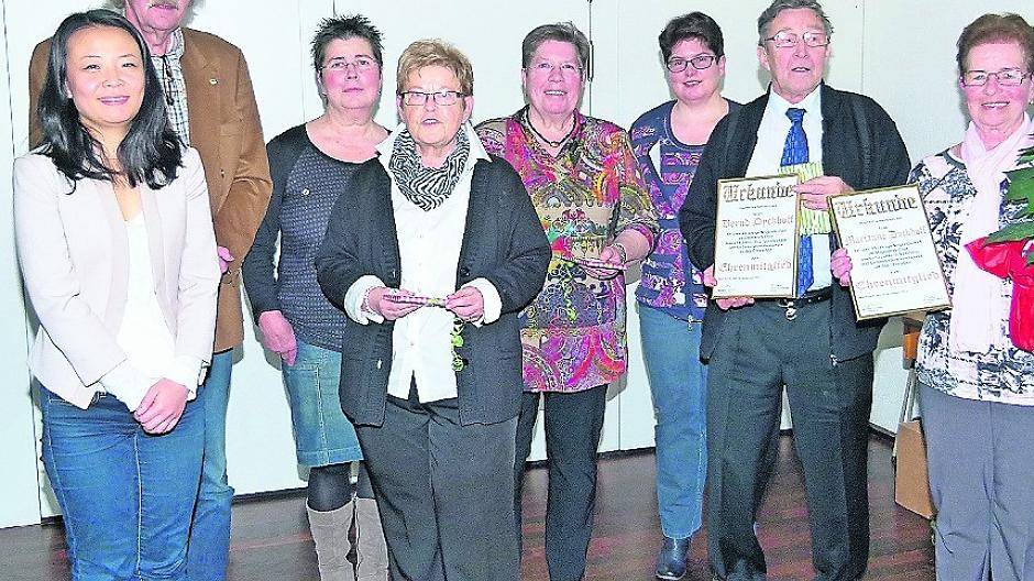 Ehrungen beim Cäcilienfest