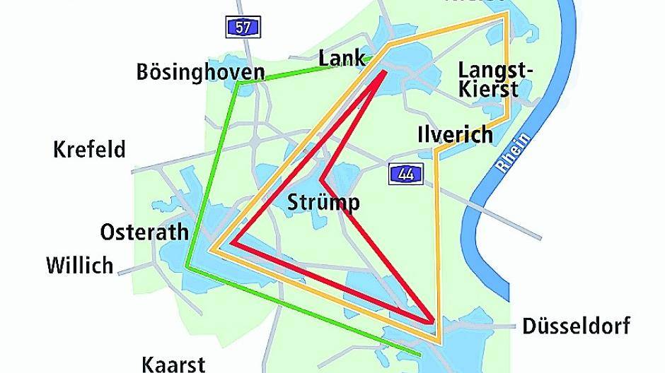  Drei Linien fahren am Sonntag, um die Meerbuscher kostenlos von einem Markt zu dem anderen zu bringen. 