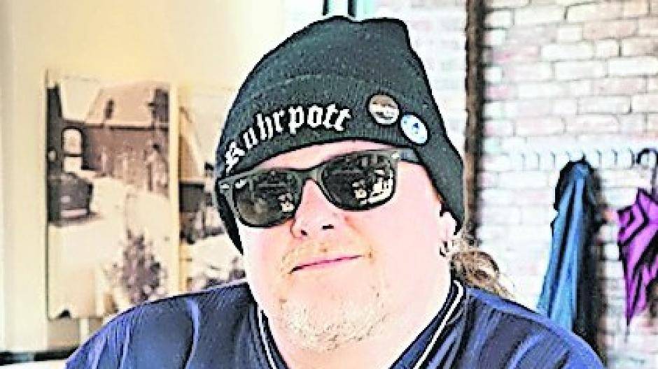  Markus Krebs ist bekannt als „Hocker-Rocker“. 