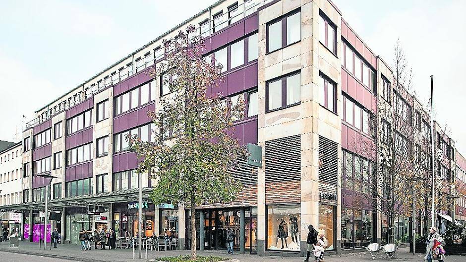  Rund 40 Prozent der Fläche des Gebäudes in der Innenstadt stehen zur Zeit leer. 