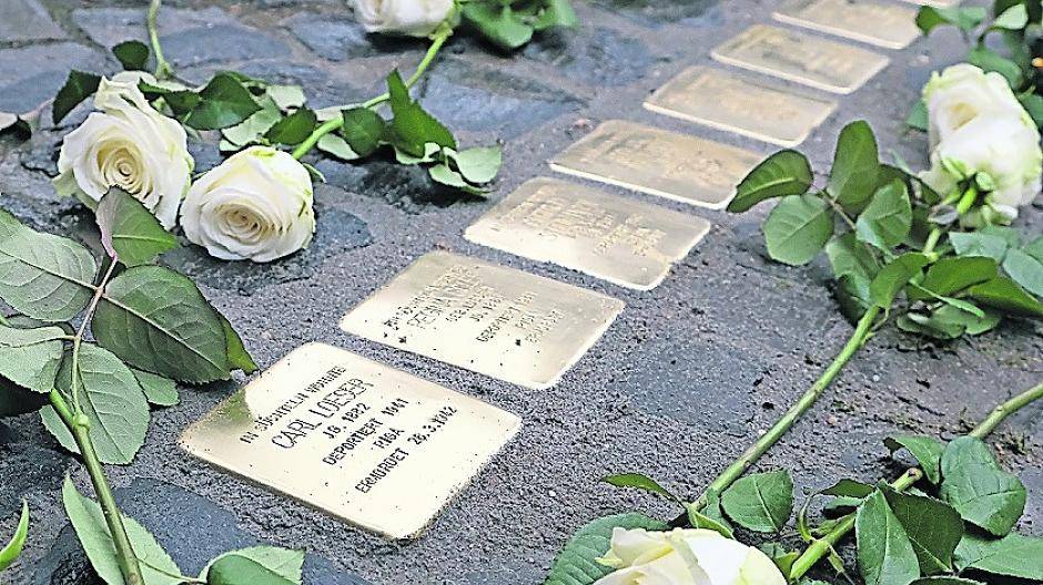  Diese Stolpersteine wurden im Dezember in Süchteln verlegt. 