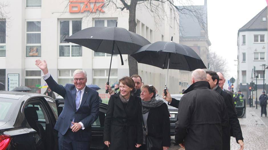 Steinmeier in Krefeld