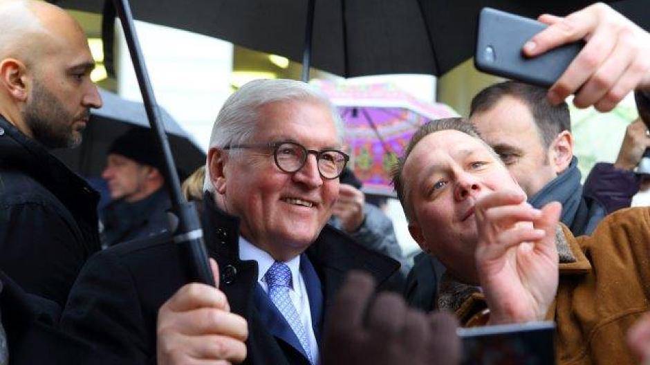 Selfie mit Bundespräsident
