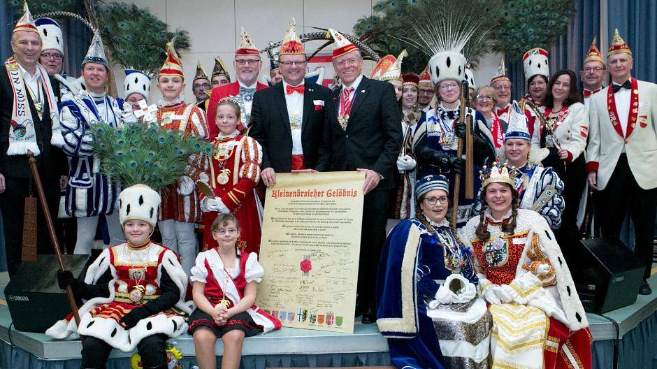 Beste Stimmung beim Karnevalsempfang des Rhein-Kreises Neuss in Korschenbroich-Kleinenbroich.