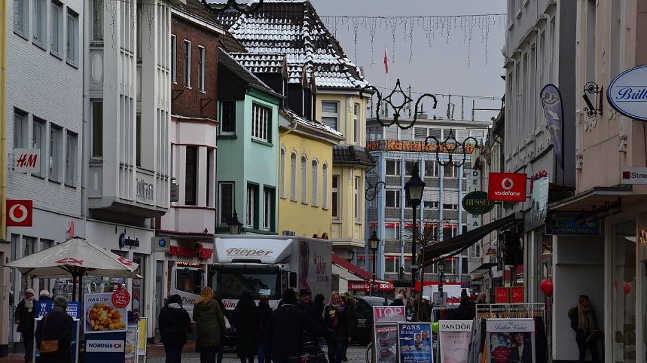 Moers, Steinstraße.