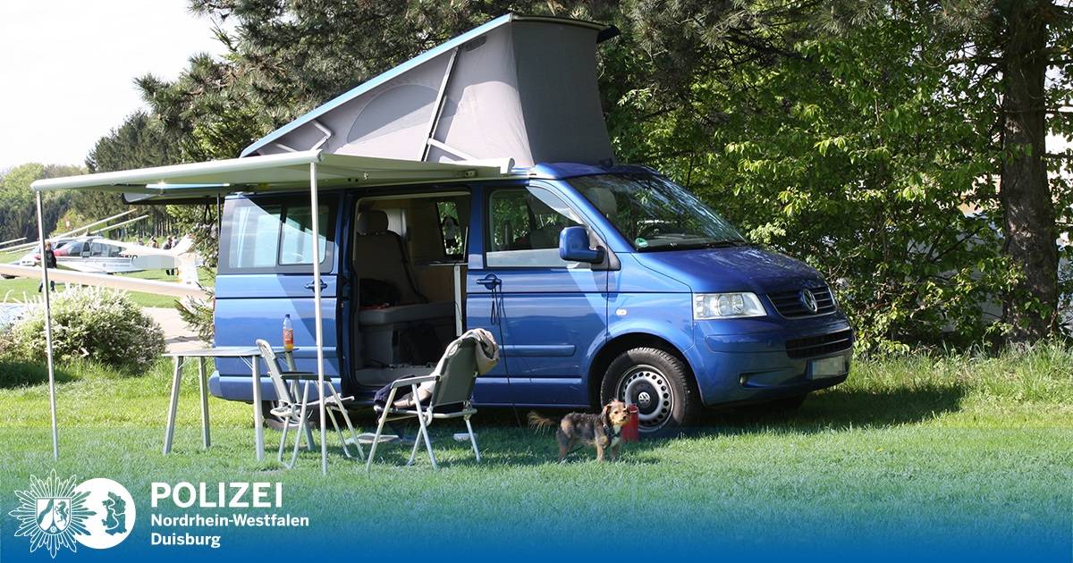 Dieser Camping-Bus wurde am vergangenen Sonntag oder heute Morgen in Duisburg-Baerl gestohlen.