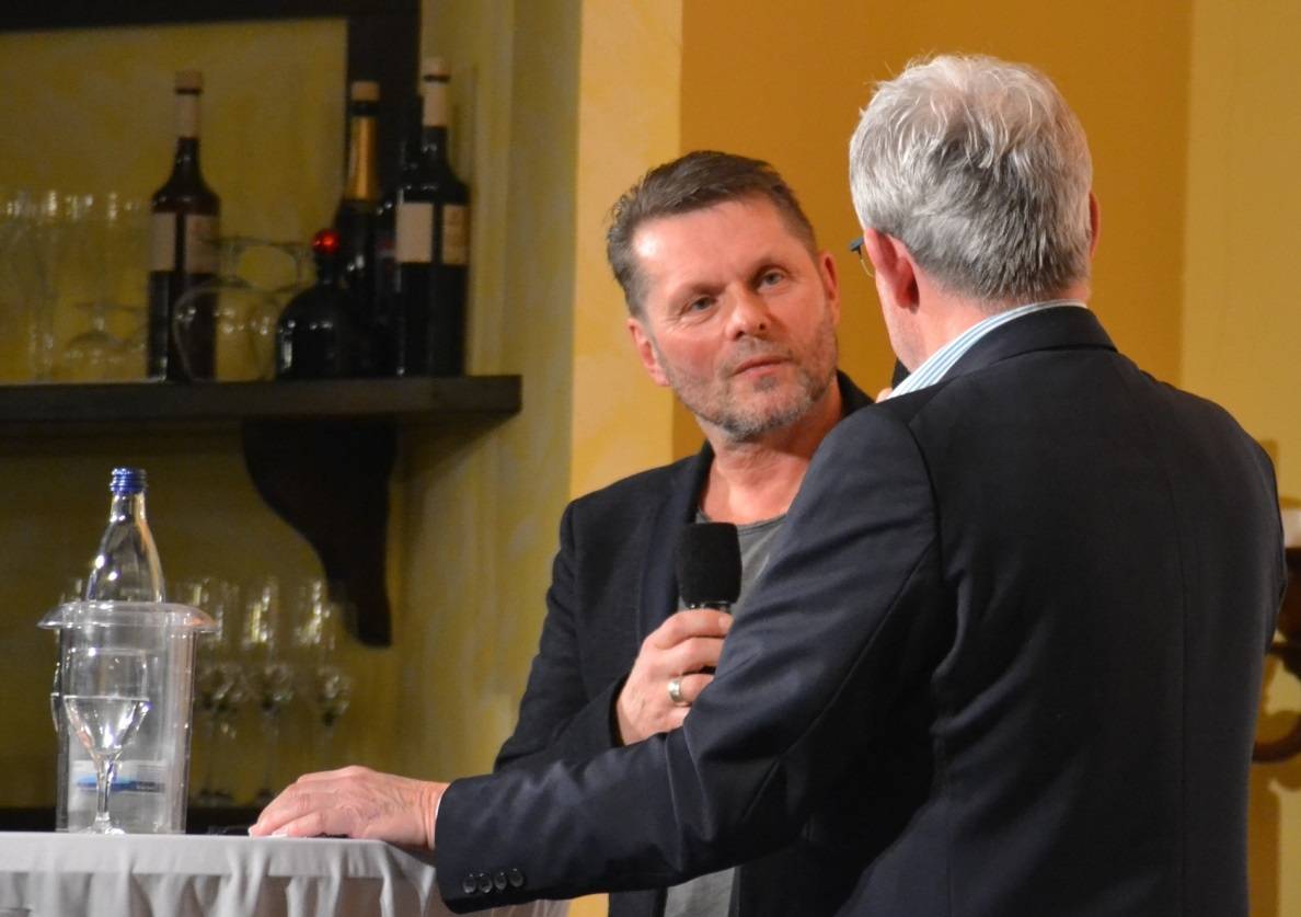 Uli Borowka im Talk mit Manni