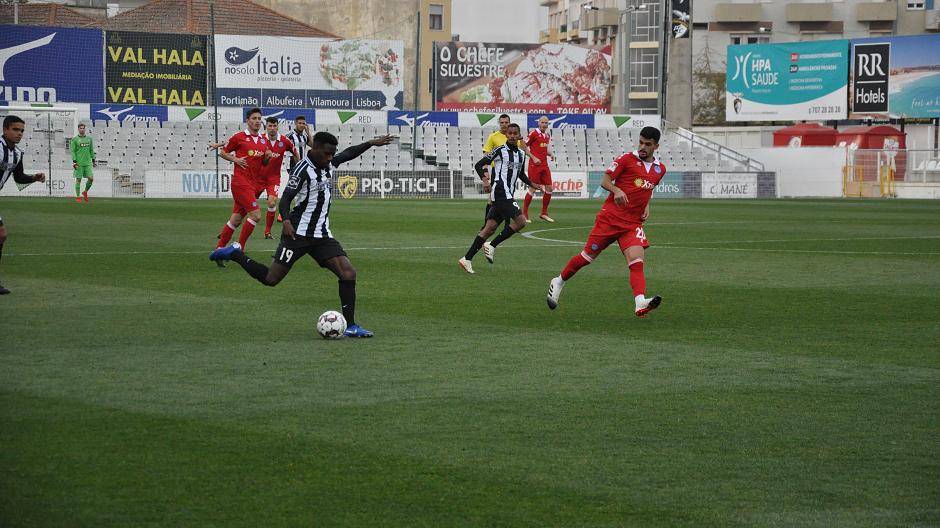 Zebras beim ersten Testspiel in Portugal