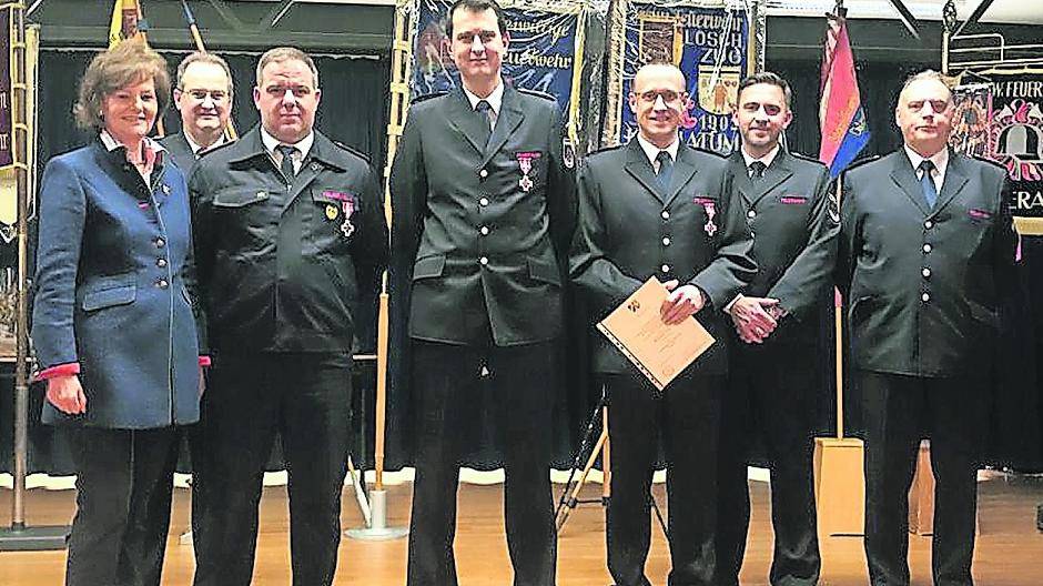 Viele Kameraden geehrt