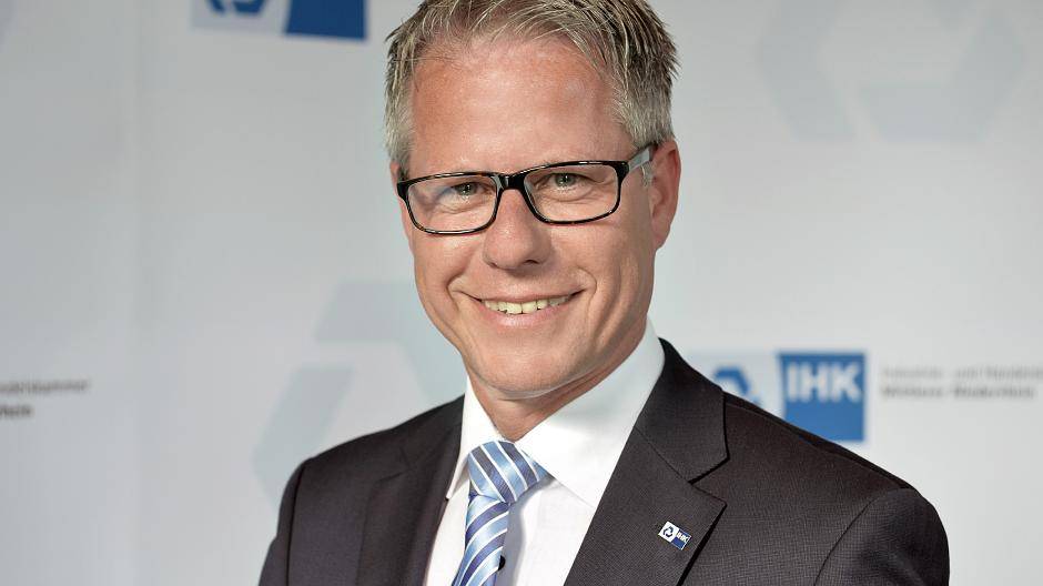IHK-Hauptgeschäftsführer Jürgen Steinmetz.