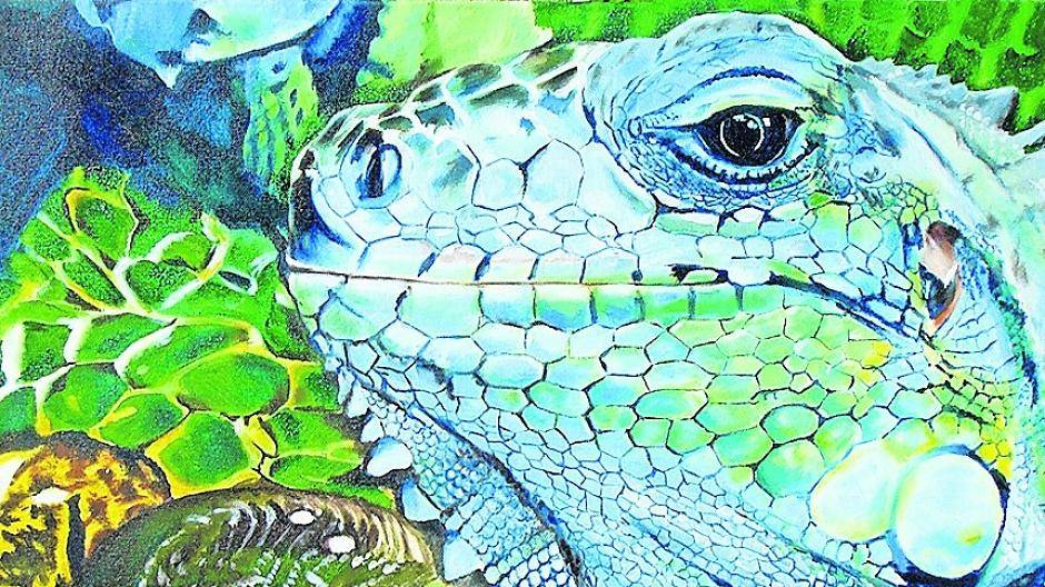 Auch Tierporträts kommen bei der Auktion für den guten Zweck unter den Hammer.