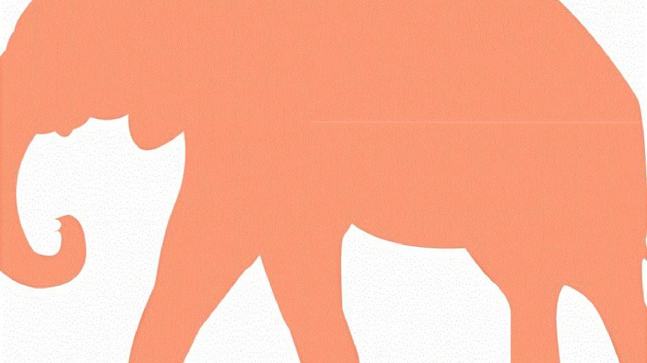 Der Elefant im Raum - Ausstellung in der Galerie Mönter.