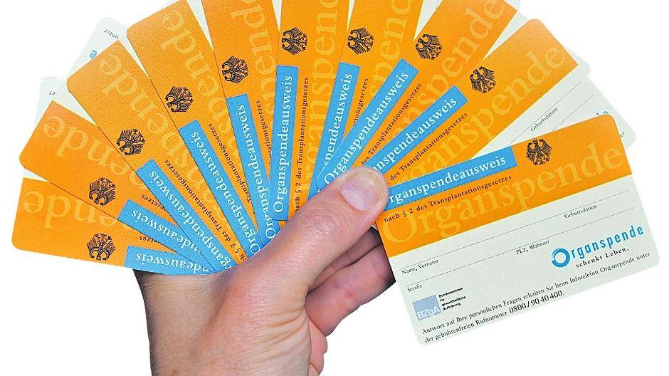 Organspende — ja oder nein?