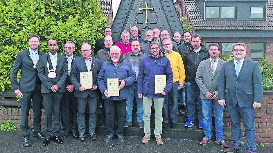 Bruderschaft ehrt Jubilare