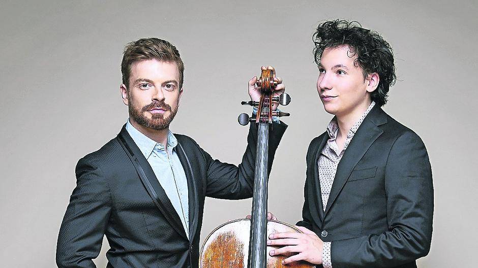  David Kadouch (Klavier) und Edgar Moreau (Cello) sind im Meisterkonzert am Donnerstag, 24. Januar , 20 Uhr, im Theater Mönchengladbach zu hören. 