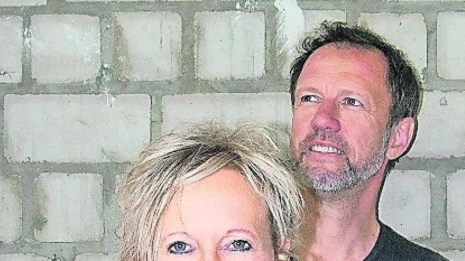 Künstlerin Christiane B. Bethke und Objekt- und Urban-Art- Künstler Rainer Kiel.