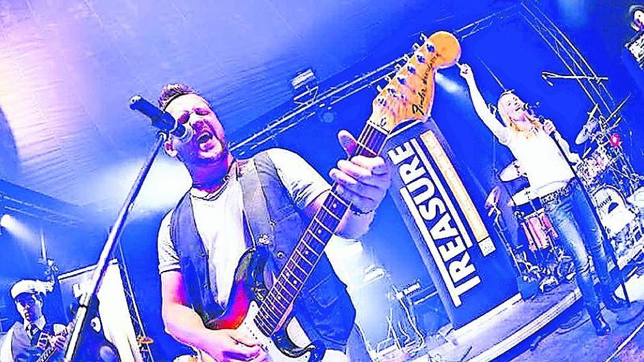  Am Samstag, 25. August, live auf der Bühne: Treasure. Foto: Rene Zeidler 