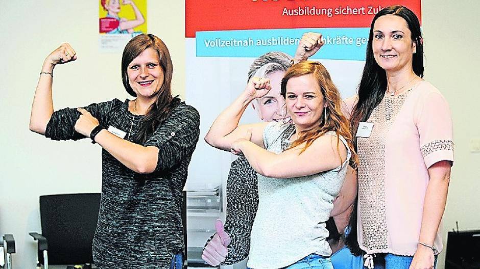 Christina Kwindt, Andrea Krings und Anette Pies (v.l.)