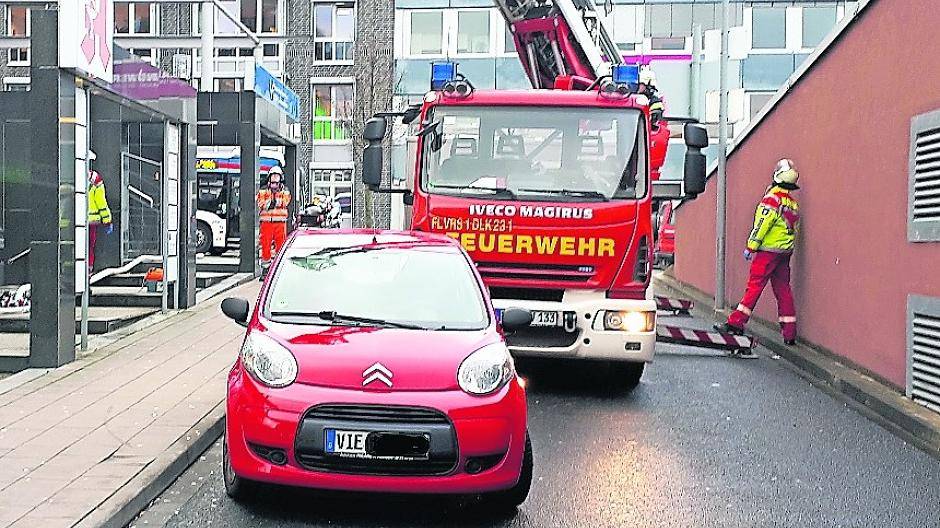  So gestaltet sich die Situation am Löhcenter. 