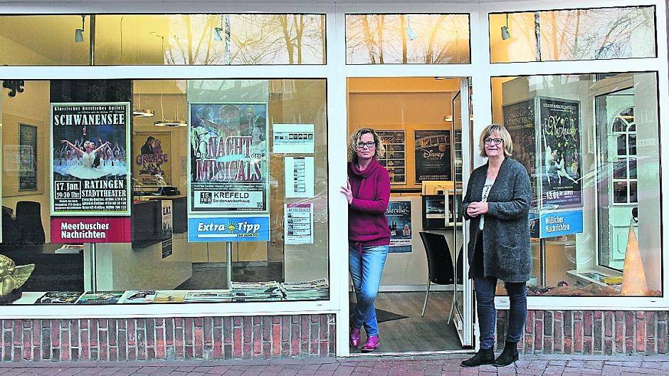 Trotz des Einbruchs läuft der Betrieb in unserer Schiefbahner Geschäftsstelle am Hubertusplatz 4 ganz normal weiter. Auch Tickets des Portals Eventim für Großveranstaltungen in der ganzen Bundesrepublik sowie Karten für das Kulturprogramm der Stadt Willich sind weiterhin erhältlich.