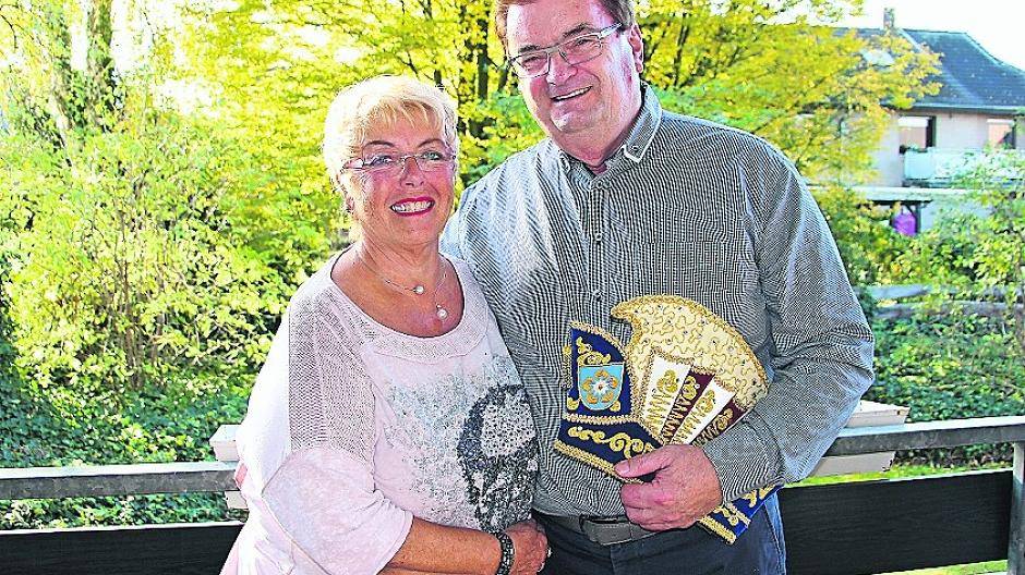 Rita und Hubert Glock sind das Stadtprinzenpaar in Nettetal — und das bereits zum dritten Mal.