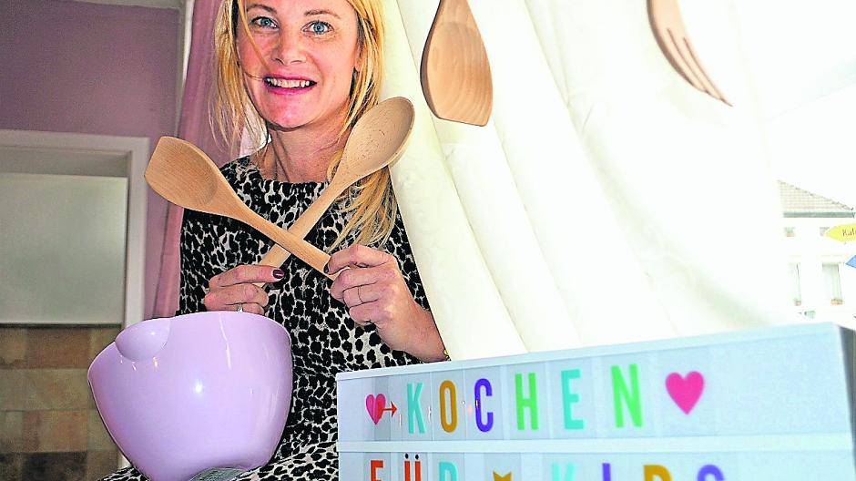  Nicole Schröder fördert die Kreativität von Kindern. Jetzt können Kinder sogar Kochen lernen.  