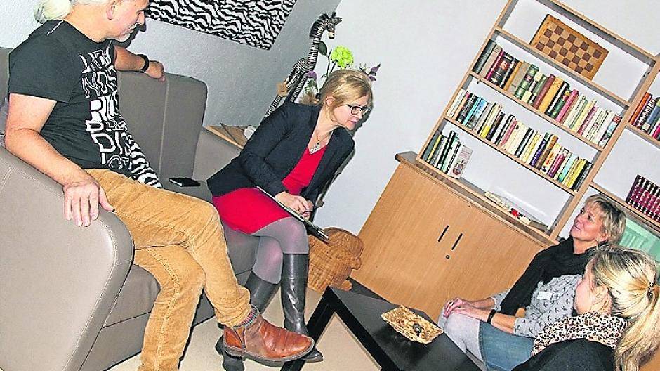  Ein Gespräch in der neuen Abteilung für Psychosomatische Medizin und Psychotherapie der LVR-Klinik. 