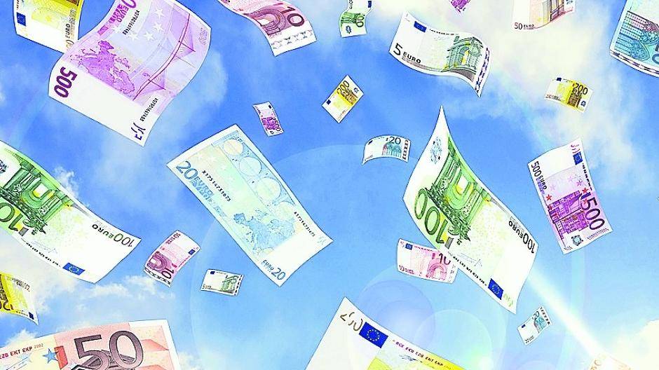 Geldregen in Büderich