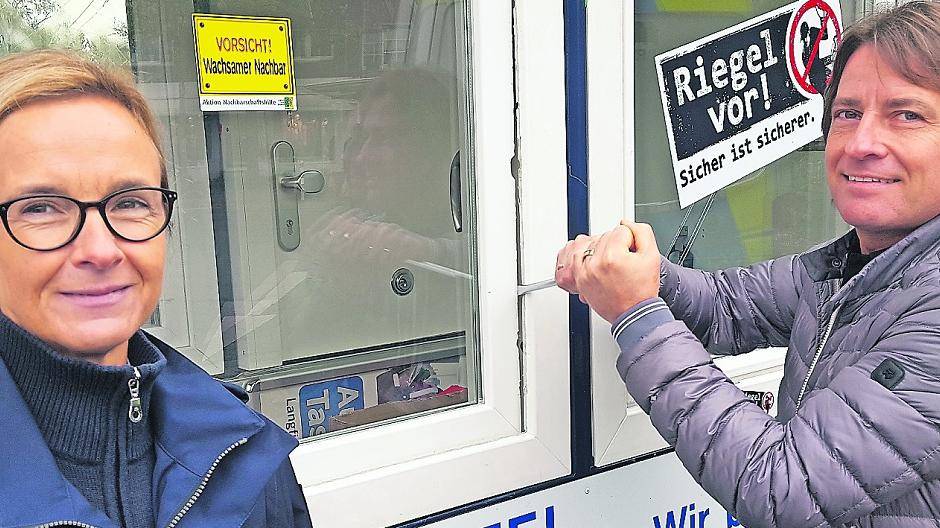 Polizei-Aktion: „Riegel vor“!